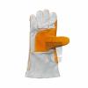  Leather welding gloves with lining (Reinforcement version) 
