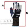  TOWA ActivGrip 双涂层 防污 薄身型 防滑手套 