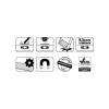  KAPRO 779 Spirit quality box level (3 solid acrylic vials) 