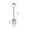 Square point shovel (High carbon steel) 