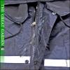  黑色 尼龍 PVC 套裝 雨衣 